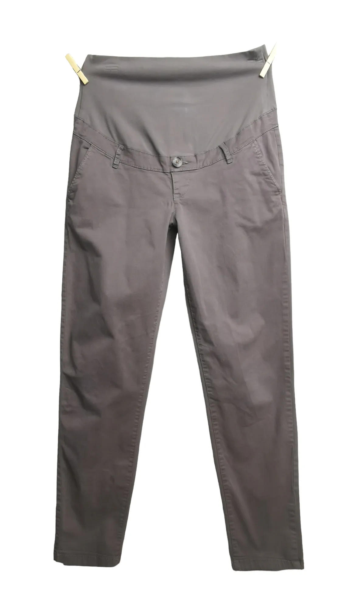 WOMENS SIZE MEDIUM - THYME MATERNITY, Casual Dress Pants, Full Belly Panel, VGUC B11