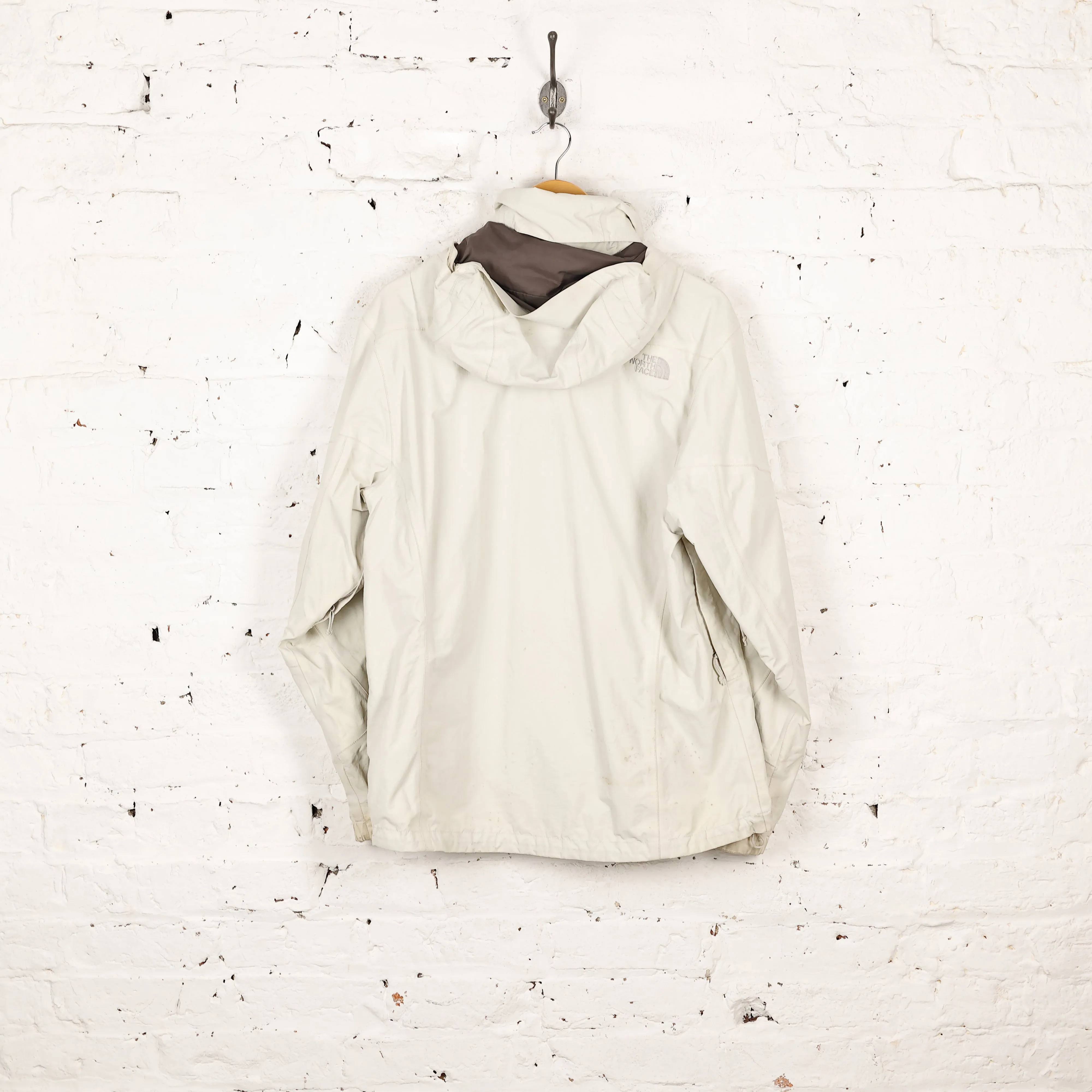 Women's The North Face Hyvent Rain Jacket - Beige - Women's L