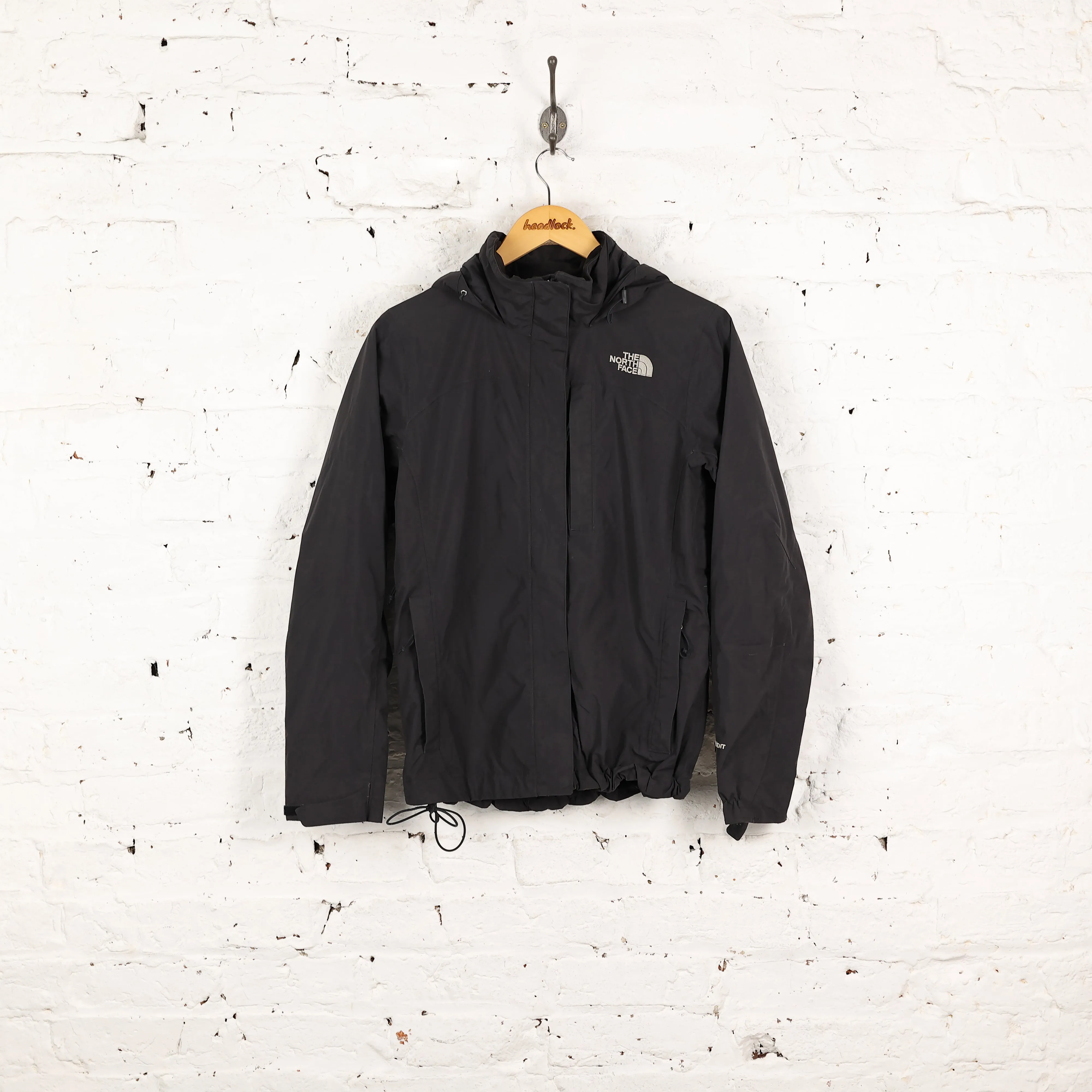 Women's The North Face Hyvent Rain Jacket - Black - Women's S