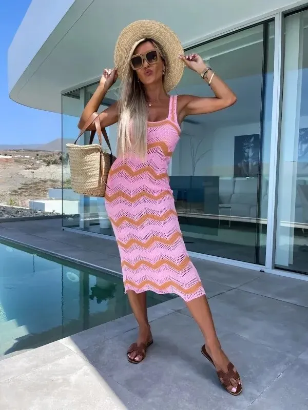 Yacht Day Maxi Dress