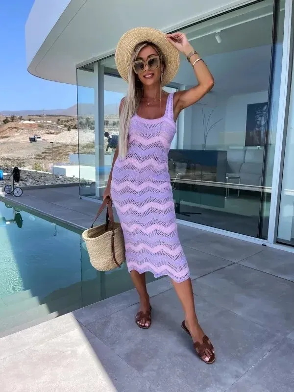 Yacht Day Maxi Dress