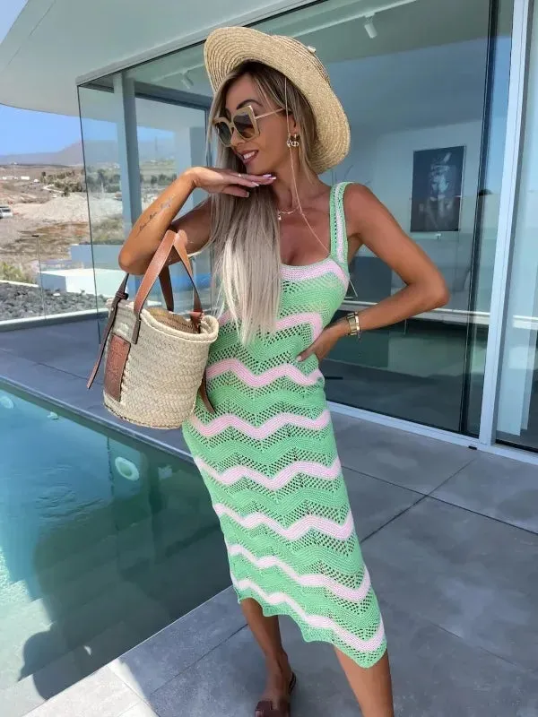 Yacht Day Maxi Dress
