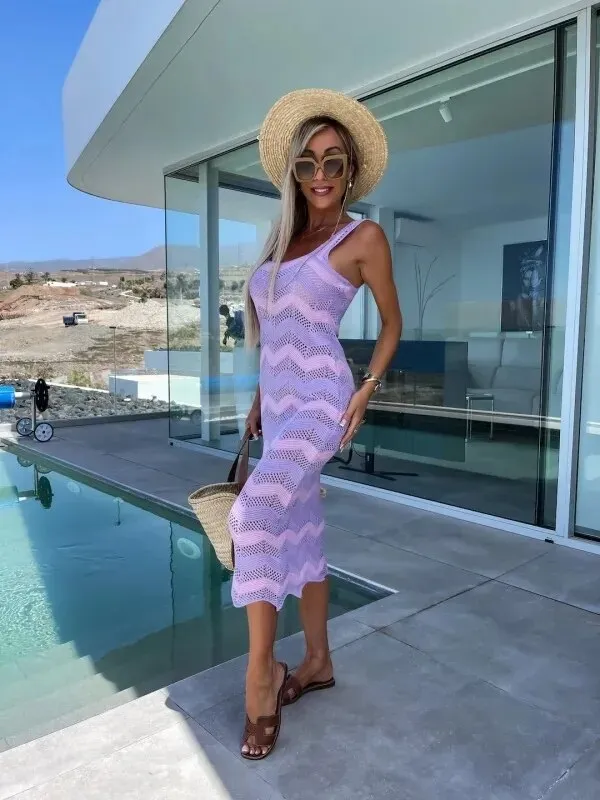 Yacht Day Maxi Dress