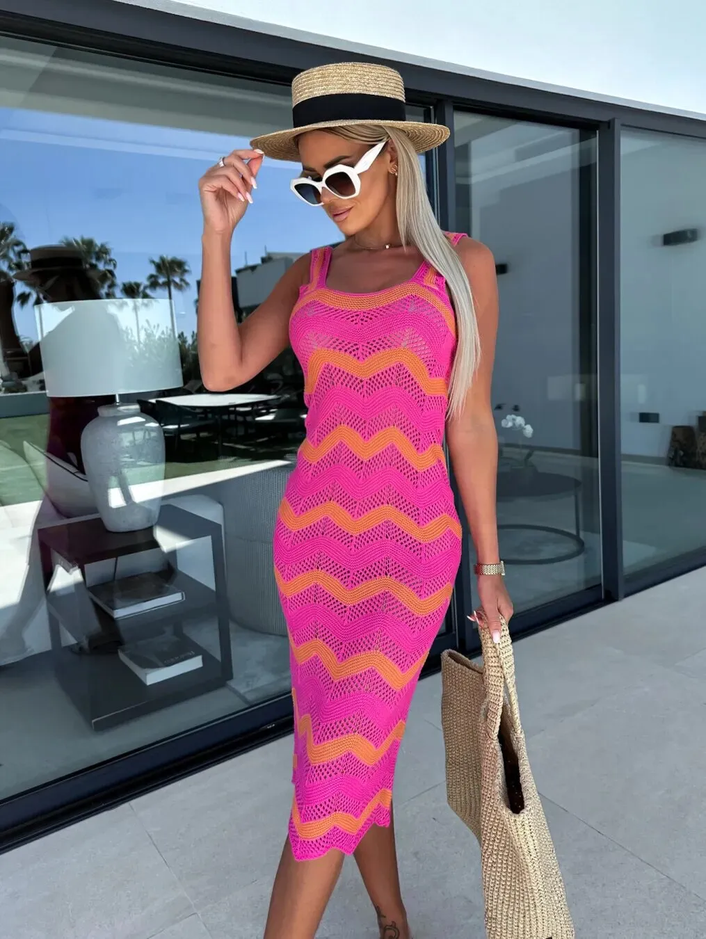 Yacht Day Maxi Dress
