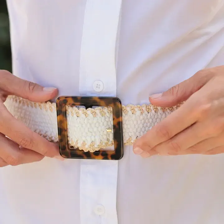 Yara Belt White