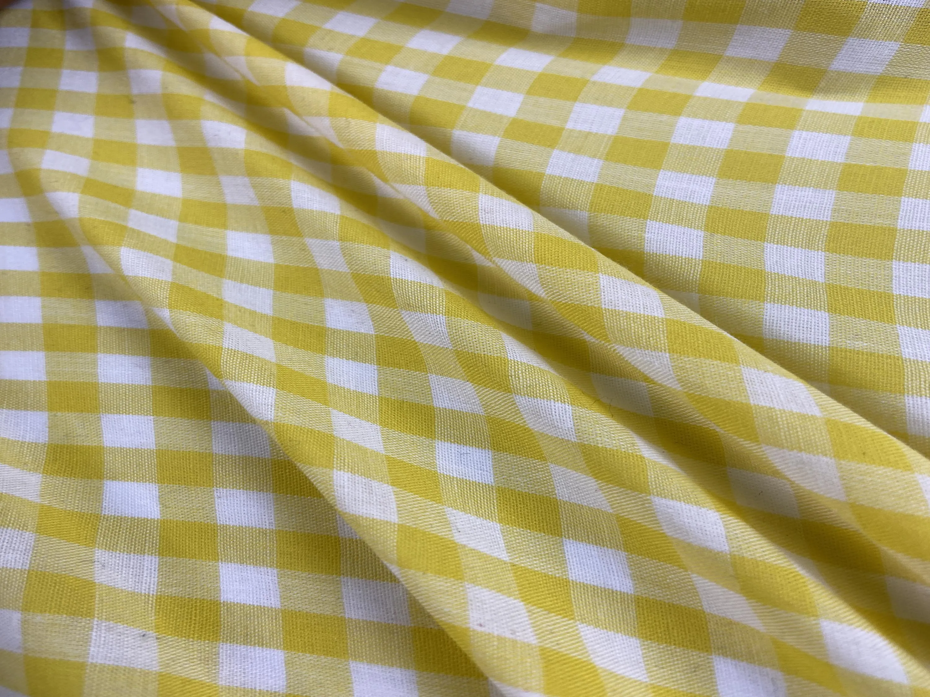 Yellow Gingham 1-4