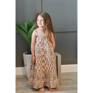 Yo Baby Tiered Printed Maxi Dress